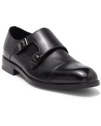 Nordstrom - Watson Double Monk Cap Toe Leather Shoe - Lyst