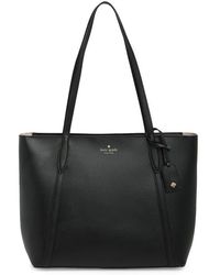 Kate Spade - Signature Leather Tote Bag - Lyst