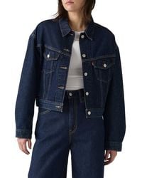 Levi's - Shrunken '90S Denim Trucker Jacket - Lyst