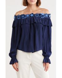 Ramy Brook - Fannie Off The Shoulder Top - Lyst