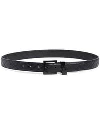 Kurt Geiger - 30Mm Quilted Leather Belt - Lyst
