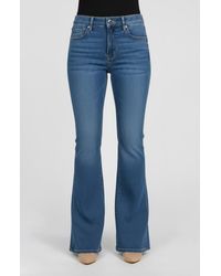 Bebe - The Core Flare Leg Jeans - Lyst