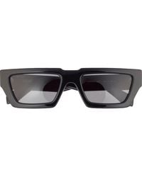 Off-White c/o Virgil Abloh - Manchester 54Mm Rectangular Sunglasses - Lyst