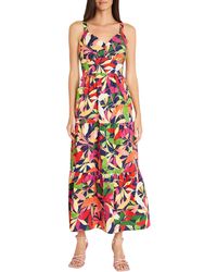 Maggy London - Tiered Maxi Dress - Lyst