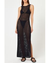LSPACE - Villa Nova Open Stitch Cotton Cover-Up Tank Dress - Lyst