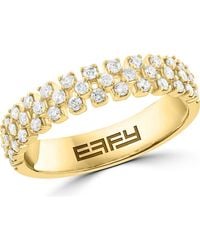 Effy - Diamond Stacking Ring - Lyst