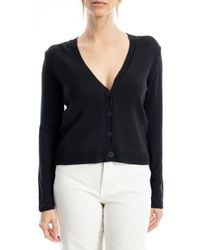Max Studio - V-Neck Cardigan - Lyst