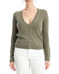 Max Studio - V-Neck Cardigan - Lyst