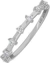Bony Levy - Aviva Diamond Stacking Ring - Lyst