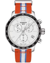 Tissot Quickster Chronograph Soccer World Cup Mens Watch T0954491703701 in  Green for Men | Lyst