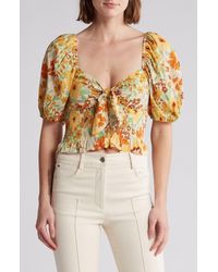 Vici Collection - Adriana Floral Crop Top - Lyst