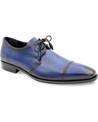Mezlan - 2-Eyelet Cap Toe Leather Derby - Lyst