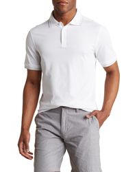 14th & Union - Coolmax® & Cotton Blend Tipped Polo - Lyst