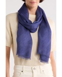 Longchamp - Lc3D Solid Scarf - Lyst