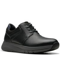 Clarks - Motion Trek Leather Sneaker Oxfords - Lyst