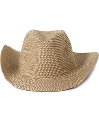David & Young - Straw Cowboy Hat - Lyst