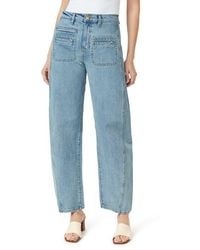 Habitual - Evie High Front Patch Ankle Barrel Leg Jeans - Lyst