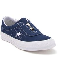 one star platform embroidered dots
