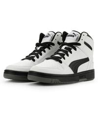 PUMA - Rebound Layup Mesh High Top Sneaker - Lyst