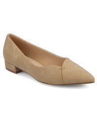 Journee Collection - Carmin Pointed Toe Flat - Lyst