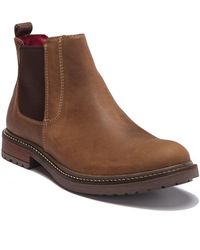 gbx panther leather chelsea boot