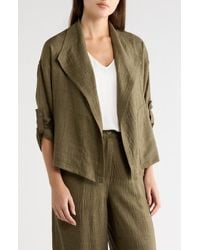 Max Studio - Textured Drape Jacket - Lyst