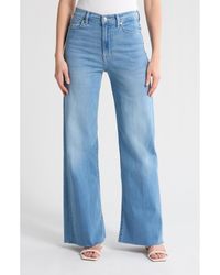 7 For All Mankind - Ultra High Rise Wide Leg Jeans - Lyst