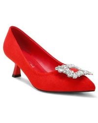 LONDON RAG - Peyton Pointed Toe Pump - Lyst