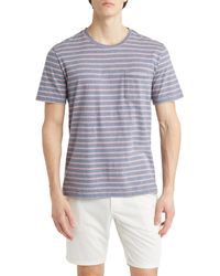 Rails - Kai Stripe Cotton Pocket T-shirt - Lyst