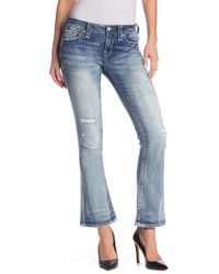 Rock Revival Mid-rise Boot Cut Jeans - Blue