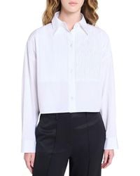 Twp - Soon To Be Ex Bib Cotton Button-Up Shirt - Lyst