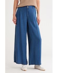 Blu Pepper - Wide Leg Pants - Lyst