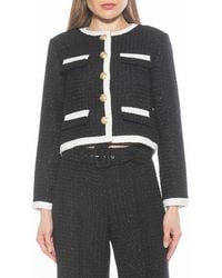 Alexia Admor - Rose Tweed Jacket - Lyst