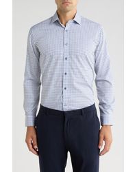 Tom Baine - Performance Stretch Winkle Free Button-Up Shirt - Lyst
