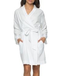 Felina - Marielle Cotton Robe - Lyst