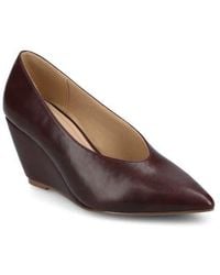 Journee Collection - Danika Pointed Toe Pump - Lyst