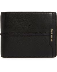 Cole Haan - Butted Seam Leather Passcase - Lyst
