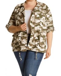 kensie camo jacket