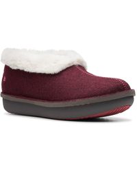 clarks ladies slipper boots