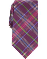 Ted Baker - Ted Plaid Silk Blend Tie - Lyst