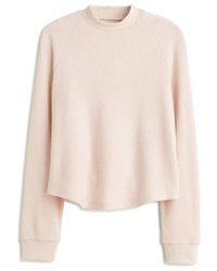 Madewell - Long Sleeve Waffle Knit Crewneck T-Shirt - Lyst