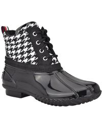 tommy hilfiger slushe rain boot