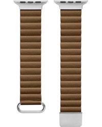 The Posh Tech - Dakota Magnetic Leather Apple Watch® Watchband - Lyst