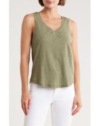 Democracy - Scallop Trim Shell Tank Top - Lyst
