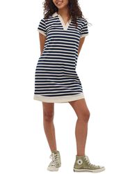 Bench - Orenda Stripe Polo Dress - Lyst