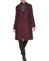 Andrew Marc - Regine Pressed Bouclé Wool Blend Coat - Lyst