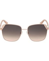 Guess - 59Mm Butterfly Sunglasses - Lyst