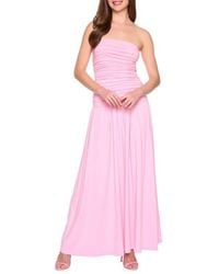 Susana Monaco - Ruched Tube Maxi Dress - Lyst