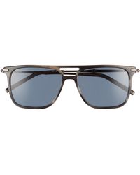 Ferragamo - Salvatore 57mm Square Sunglasses - Lyst