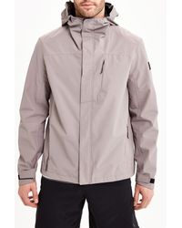 puma packable hooded jacket in black 85162101
